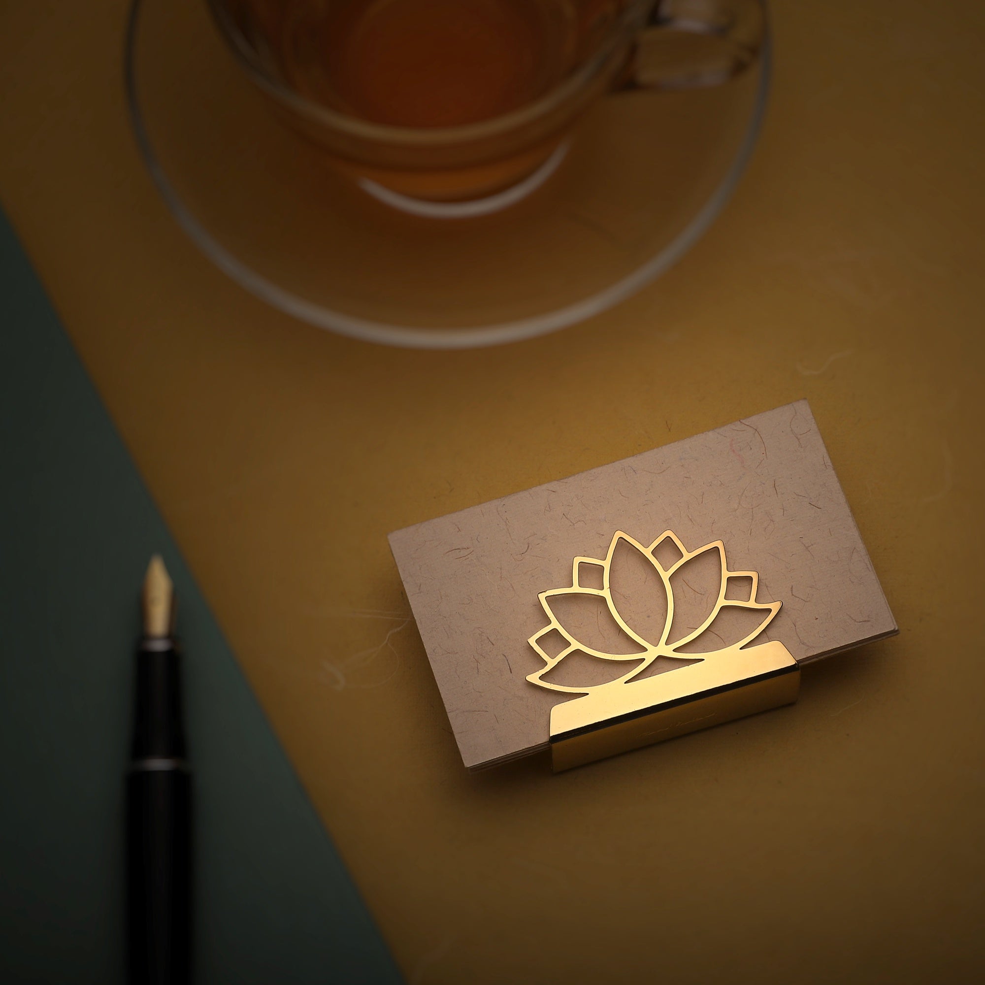 Business Card Holder Yoga Lotus | Anand Prakash
