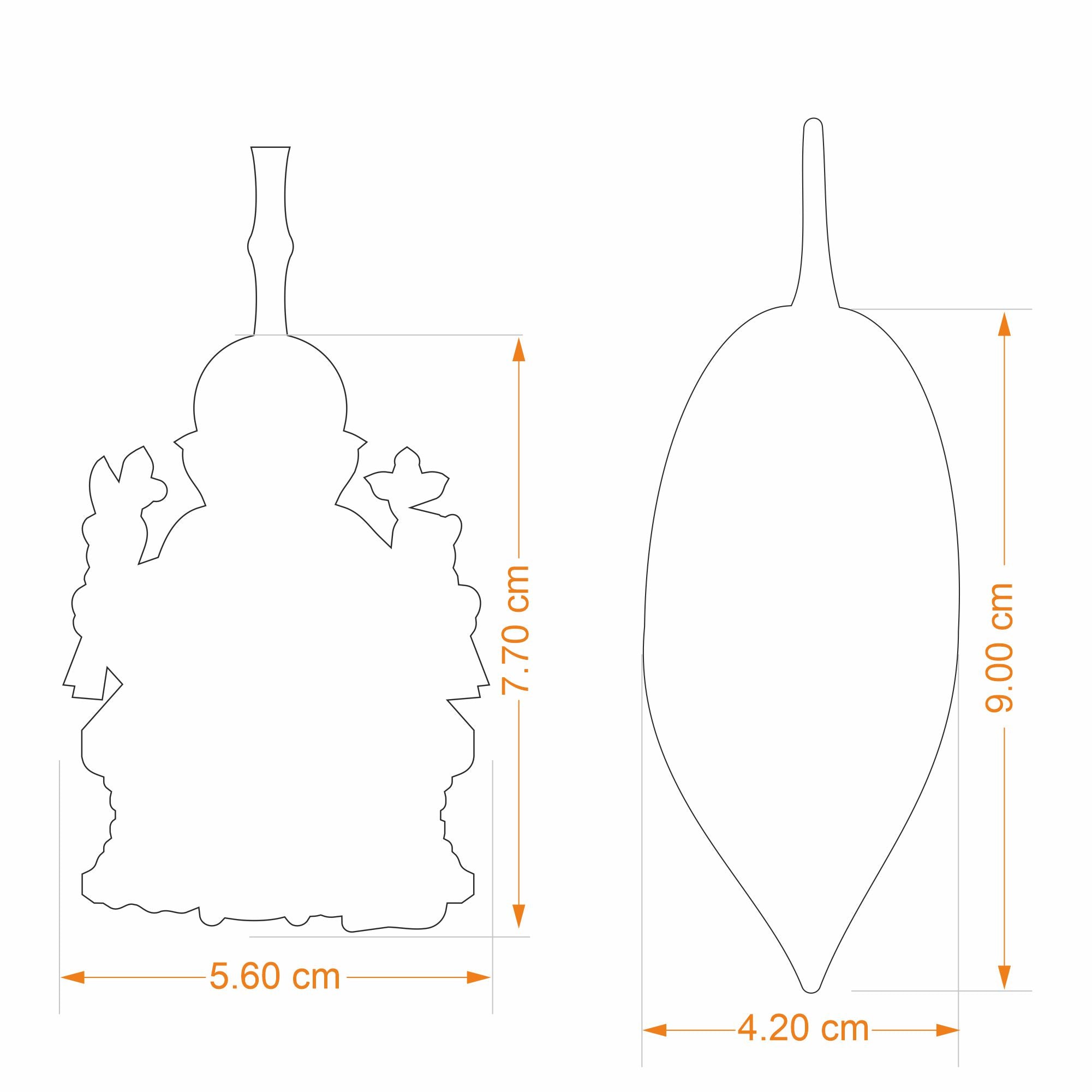 Decorative Door Hanging Leaf With Lines | Anand Prakash