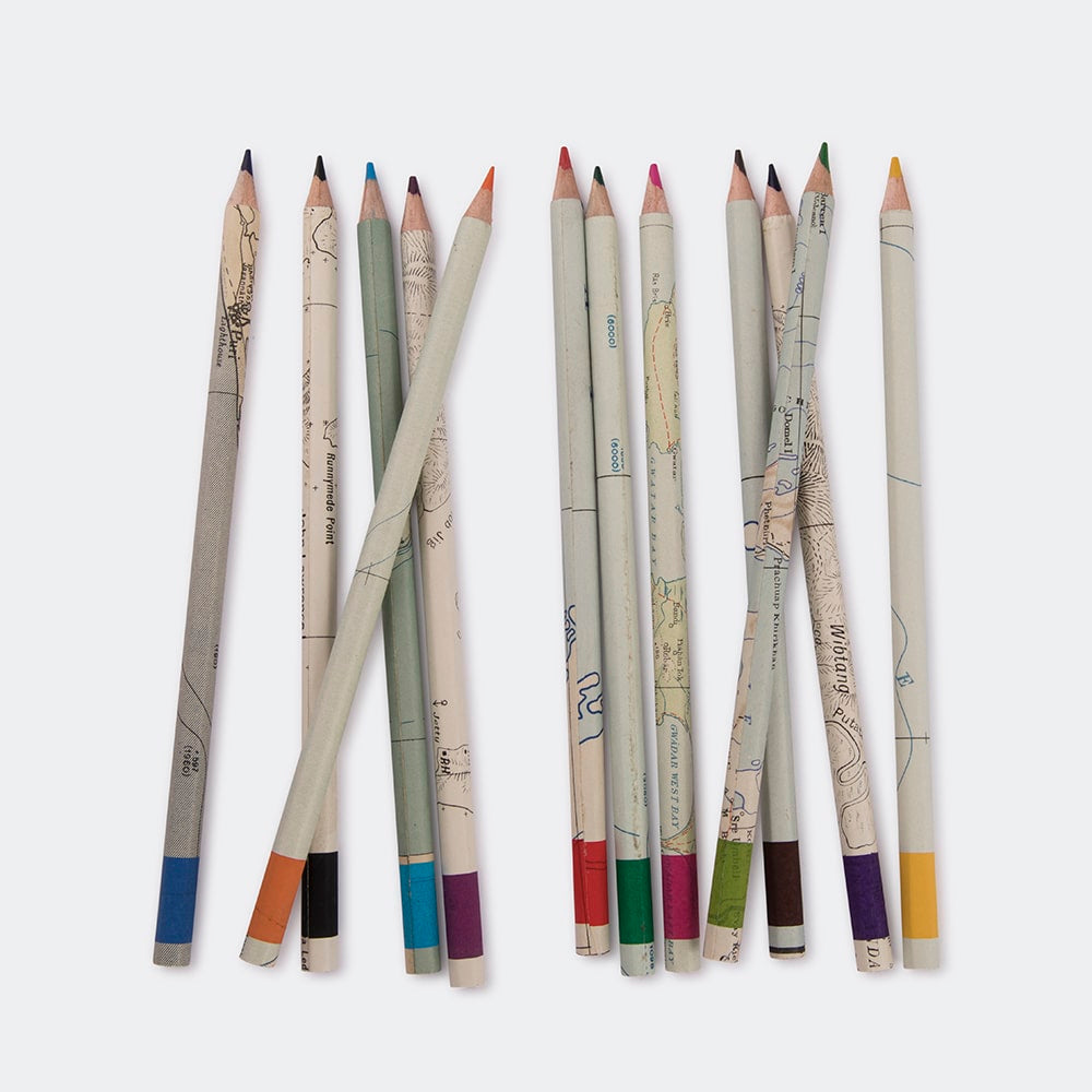 Colour Pencils - Maps Box of 12 | Anand Prakash