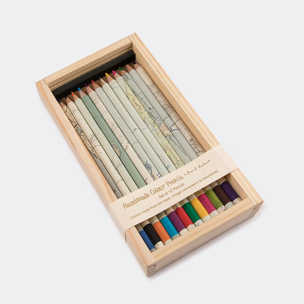 Colour Pencils - Maps Box of 12 | Anand Prakash