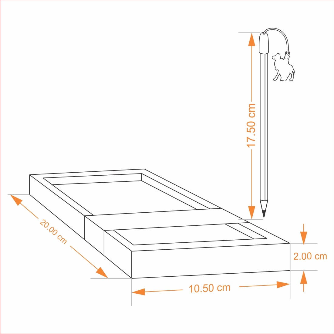 Pencil With Charms Box