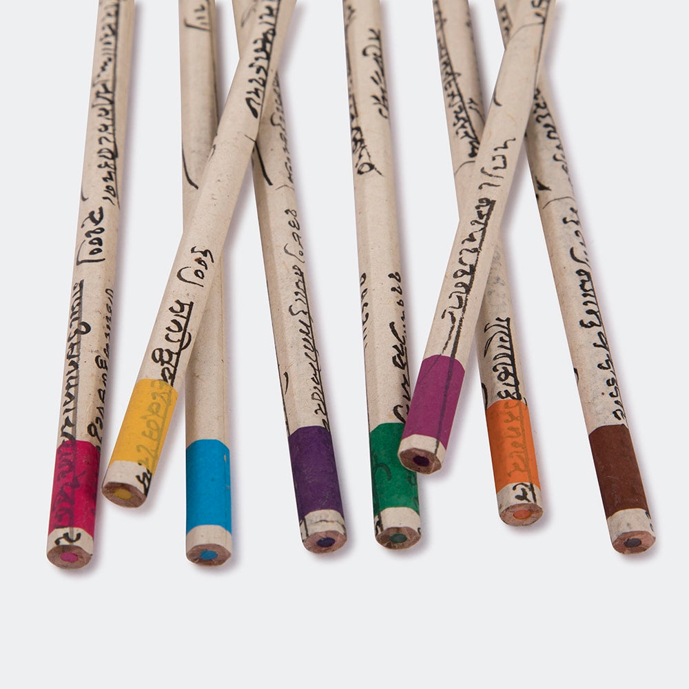 Colour Pencils - Vintage Docs. Box of 12