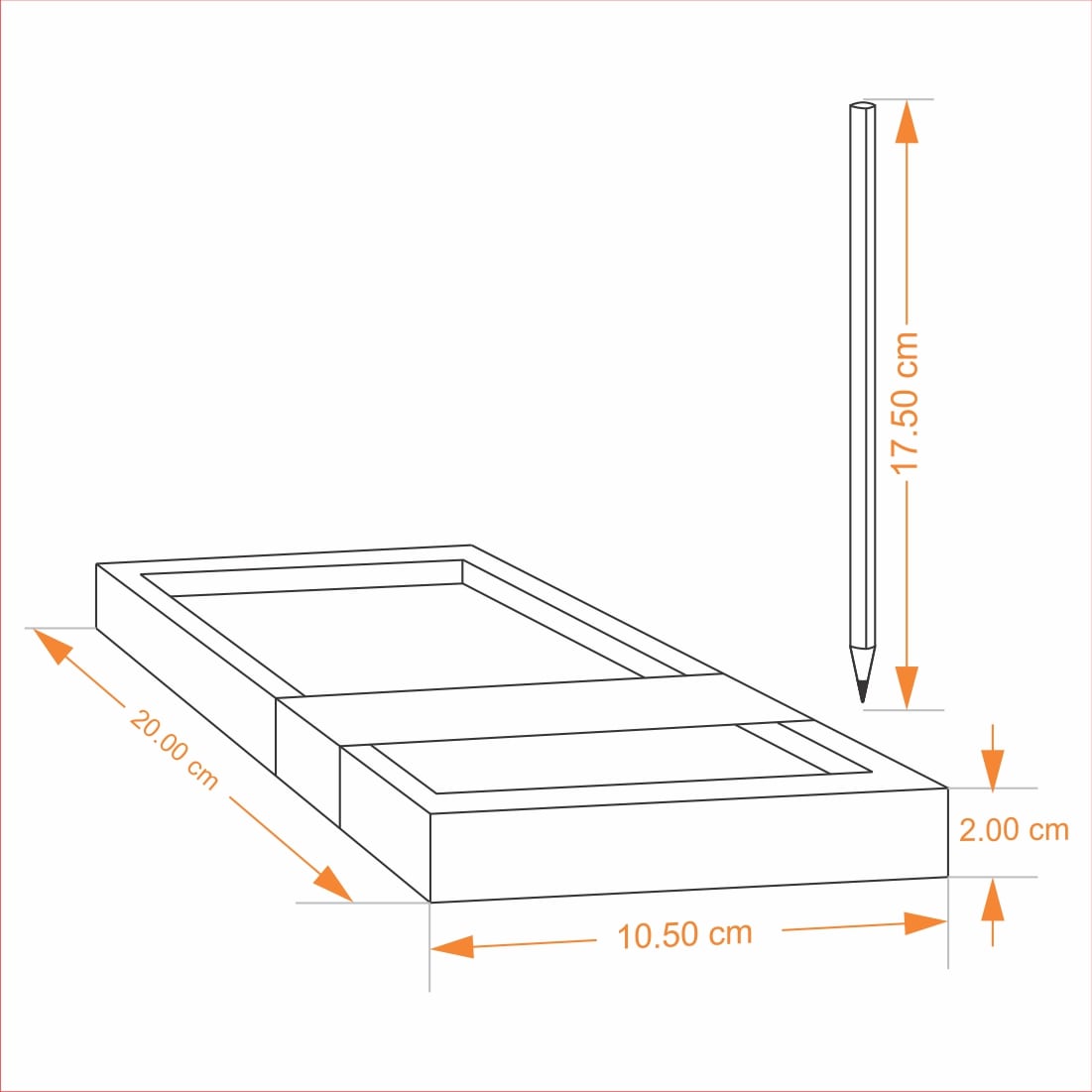 Pencils - Maps Box of 12 | Anand Prakash