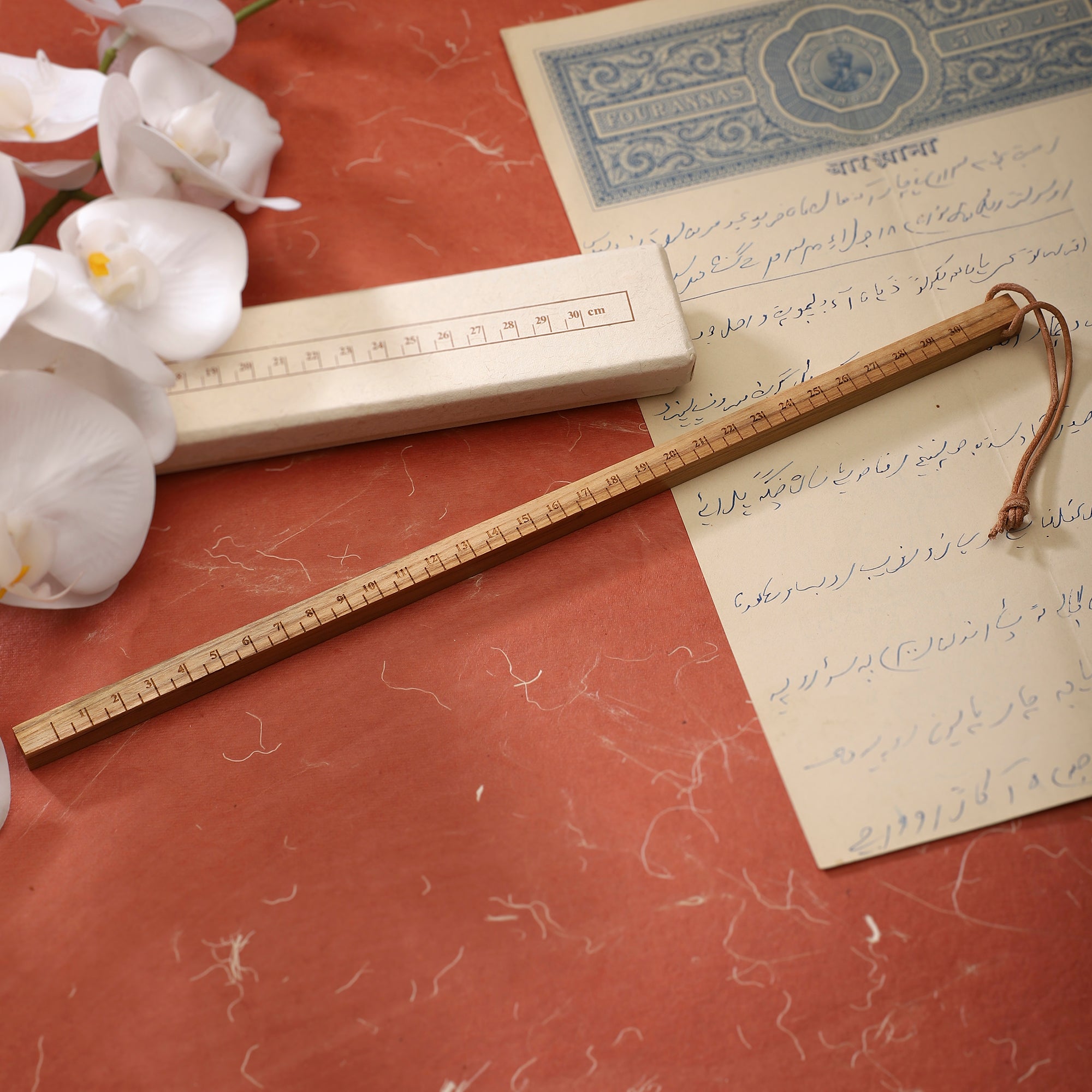 Ruler(30 CMS) - Teakwood | Anand Prakash