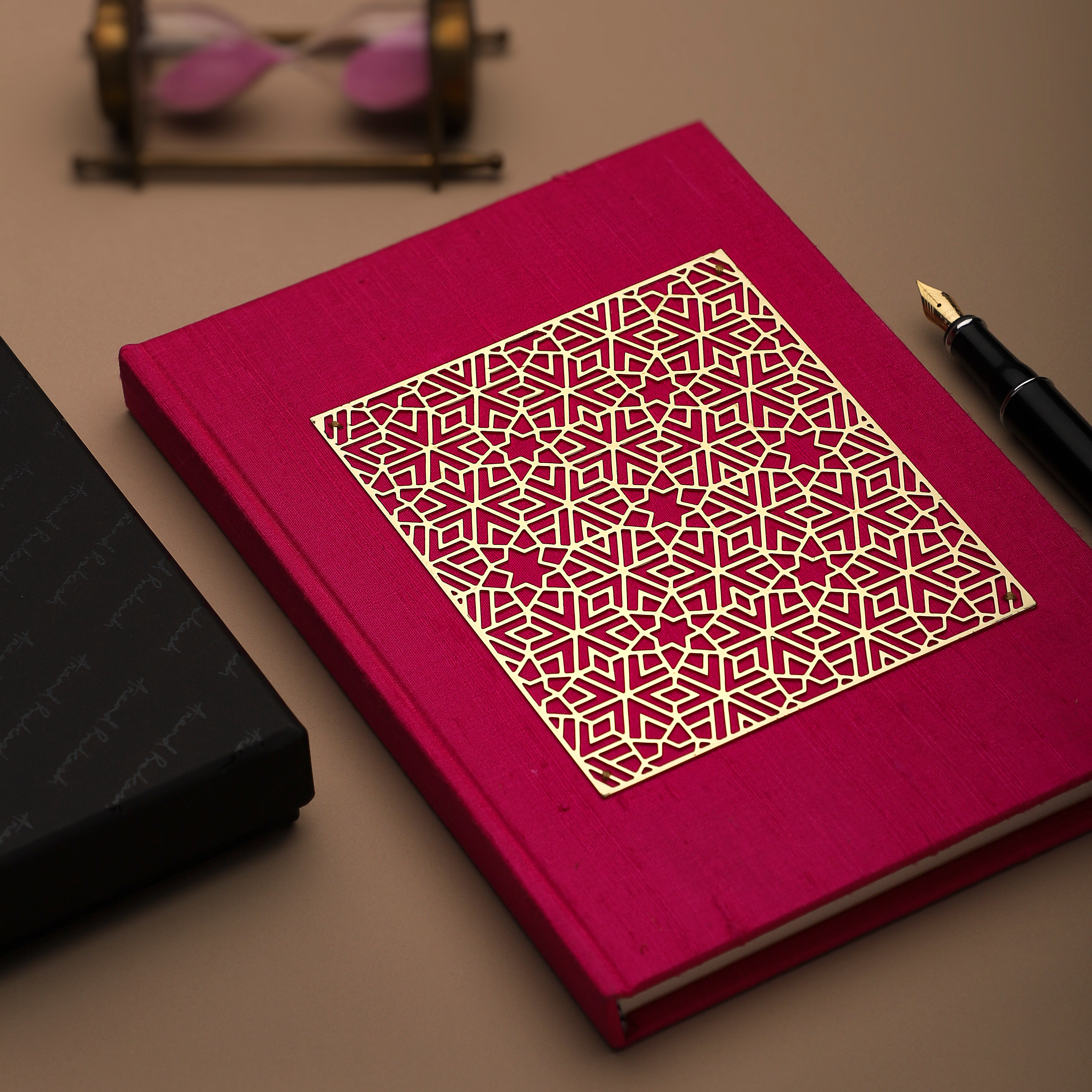 #style_Fuchsia Pink Raw Silk