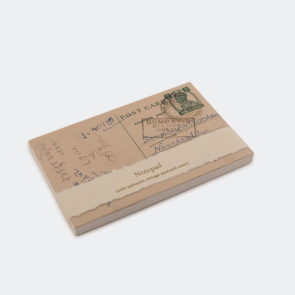 Notepad Vintage Postcard | Anand Prakash