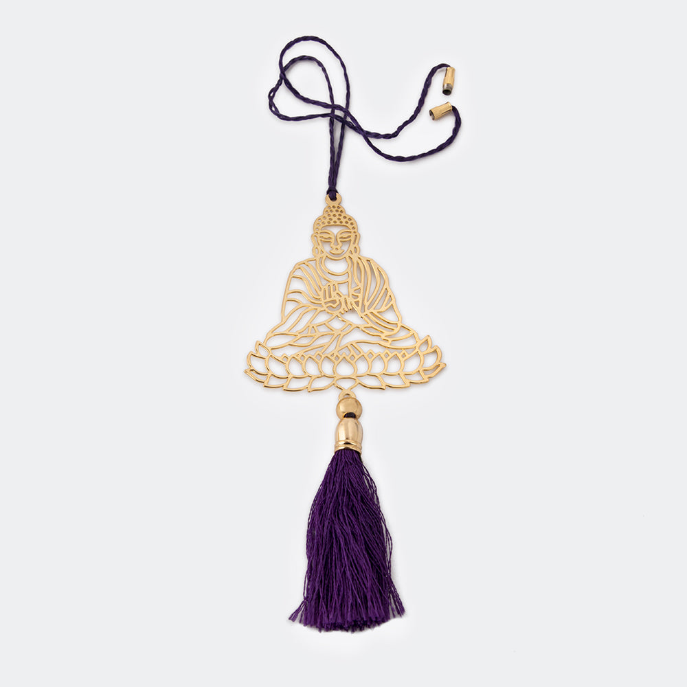 Car Hanging - Buddha Goldplated