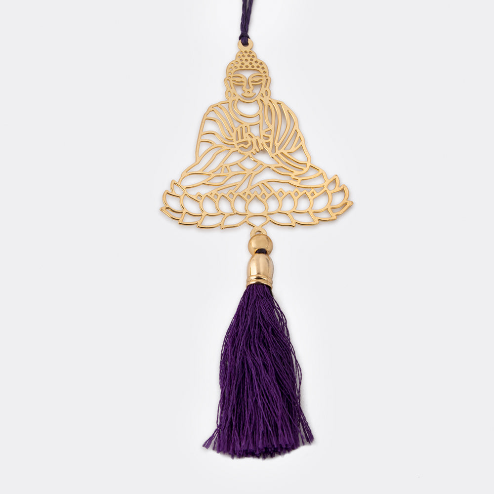 Car Hanging - Buddha Goldplated