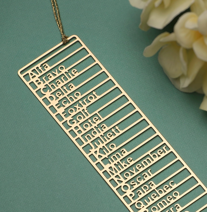 Bookmark NATO Phonetic Alphabet | Anand Prakash