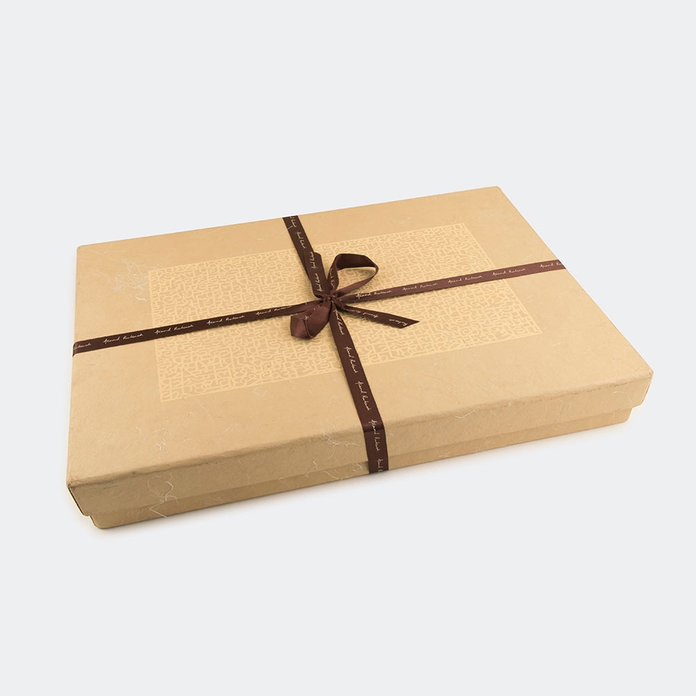 Teak Wood Serving Tray - Scriptum L