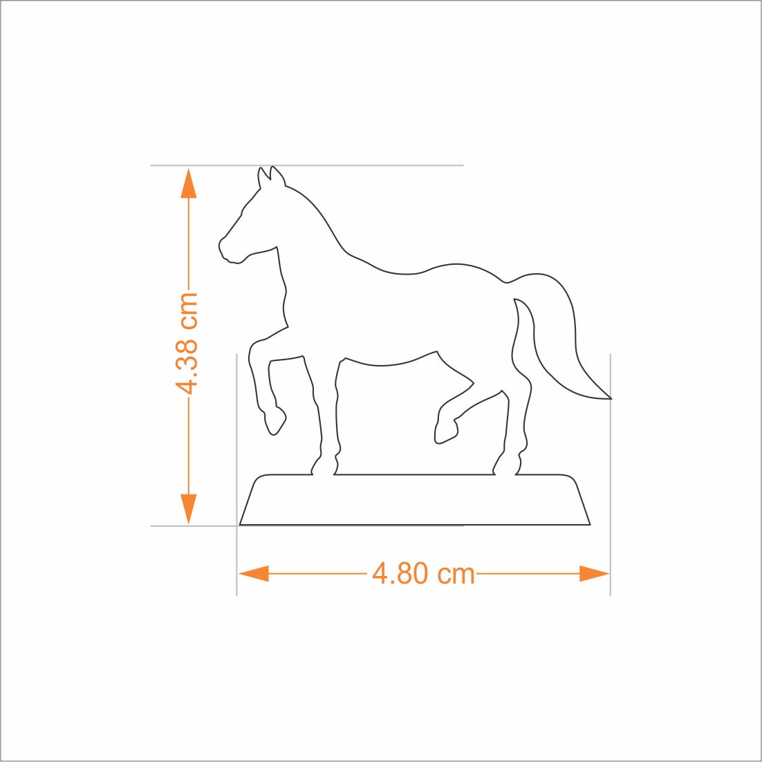 Business Card Holder Horse | Anand Prakash