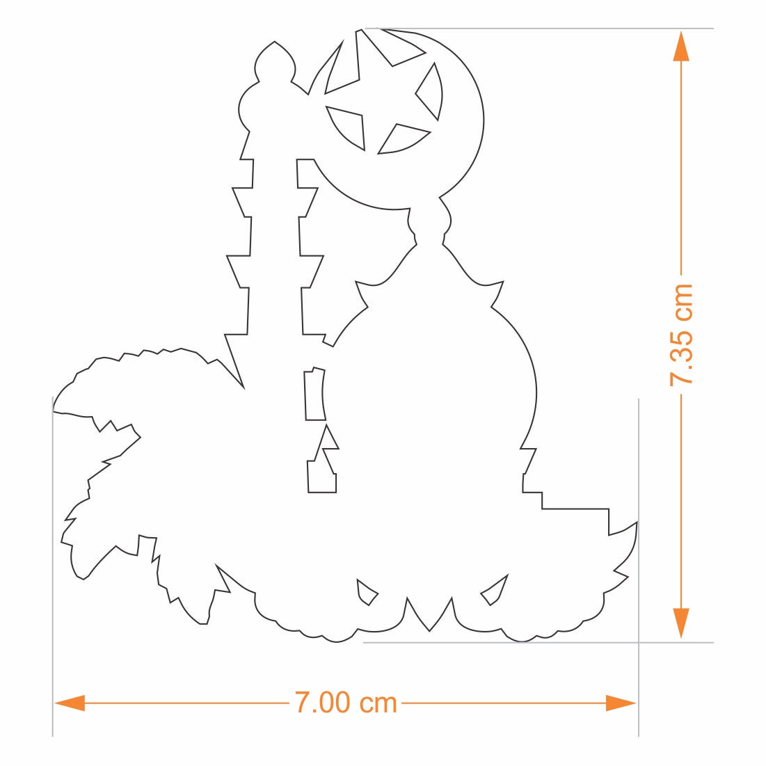 Bookmark Moon & Star | Anand Prakash