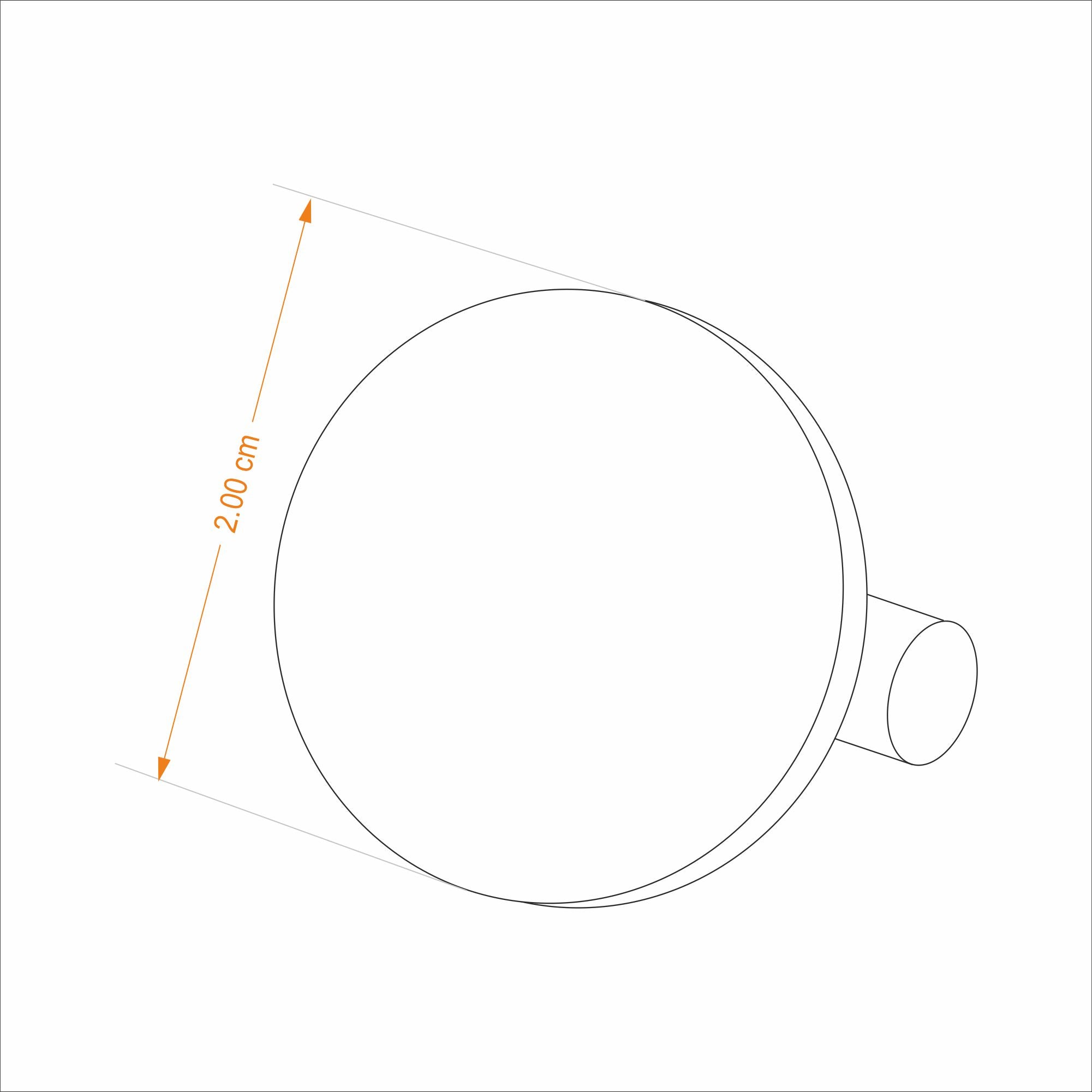 Cufflinks One Mohur - Goldplated | Anand Prakash