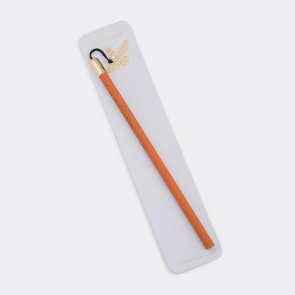 #items_pencil with charm goldplated