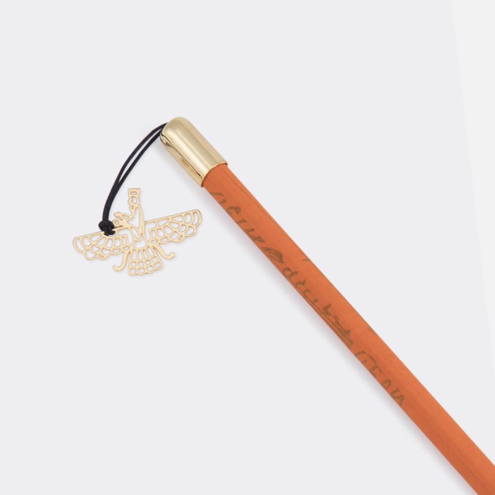 #items_pencil with charm goldplated