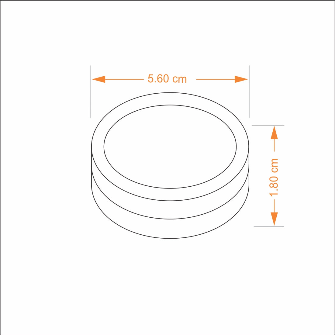 Paperweight Starry Night - Goldplated