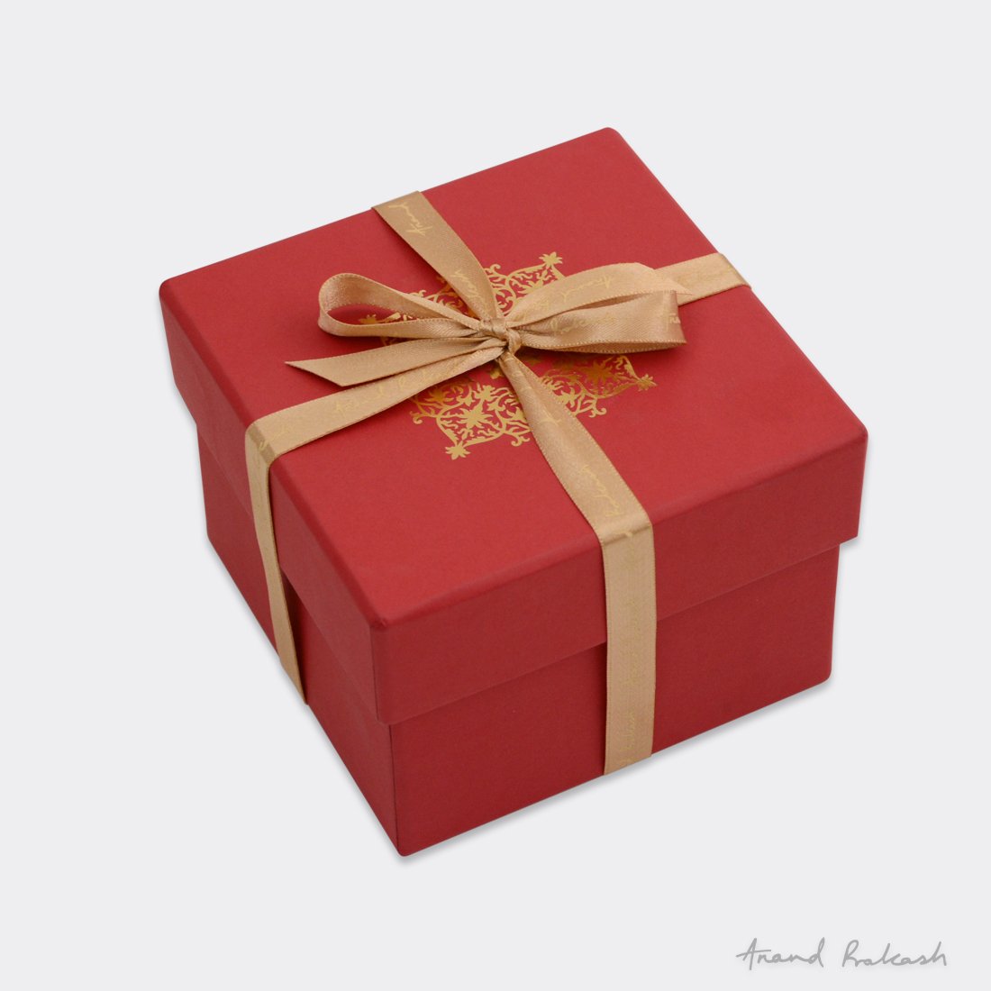 Gayatri Mantra Tea Light Holder - Teak & Brass | Anand Prakash