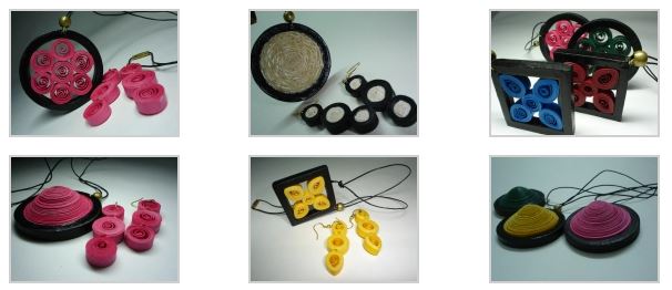 Re-cycled Paper Jewelry