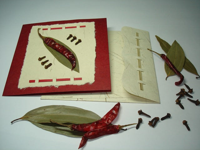 Handmade Spice Card