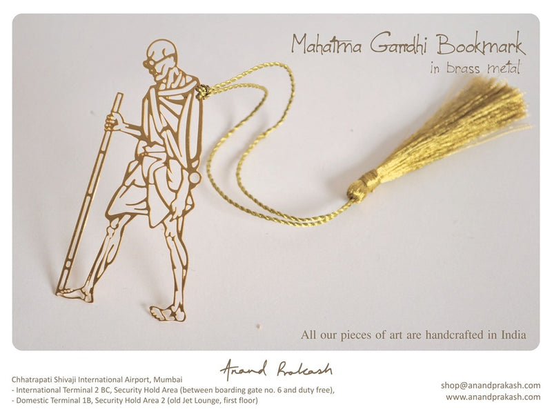 Mahatma Gandhi Bookmark