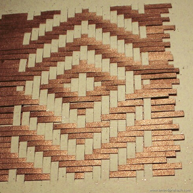 Paper weaving