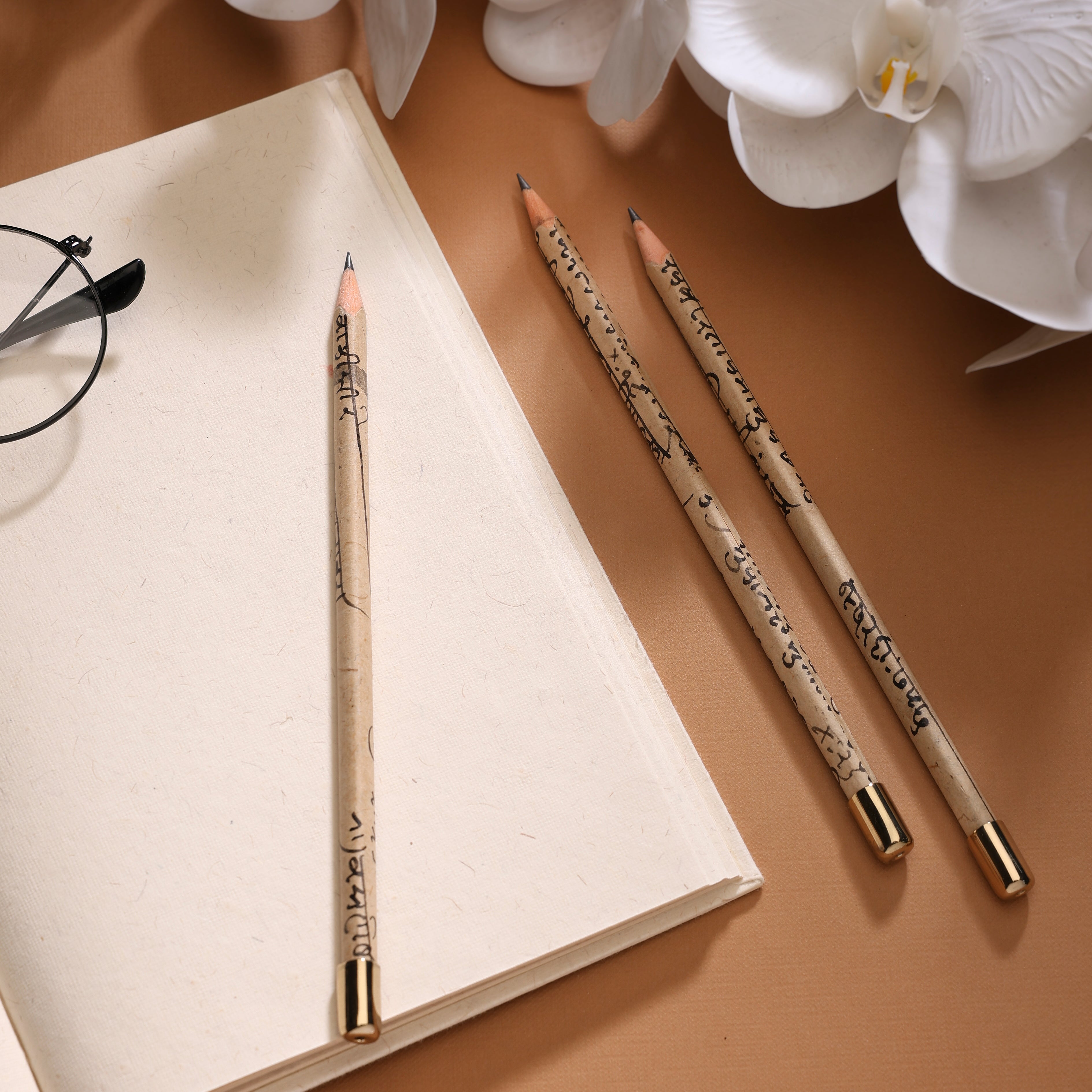 Pencils Vintage Documents - Set of Three