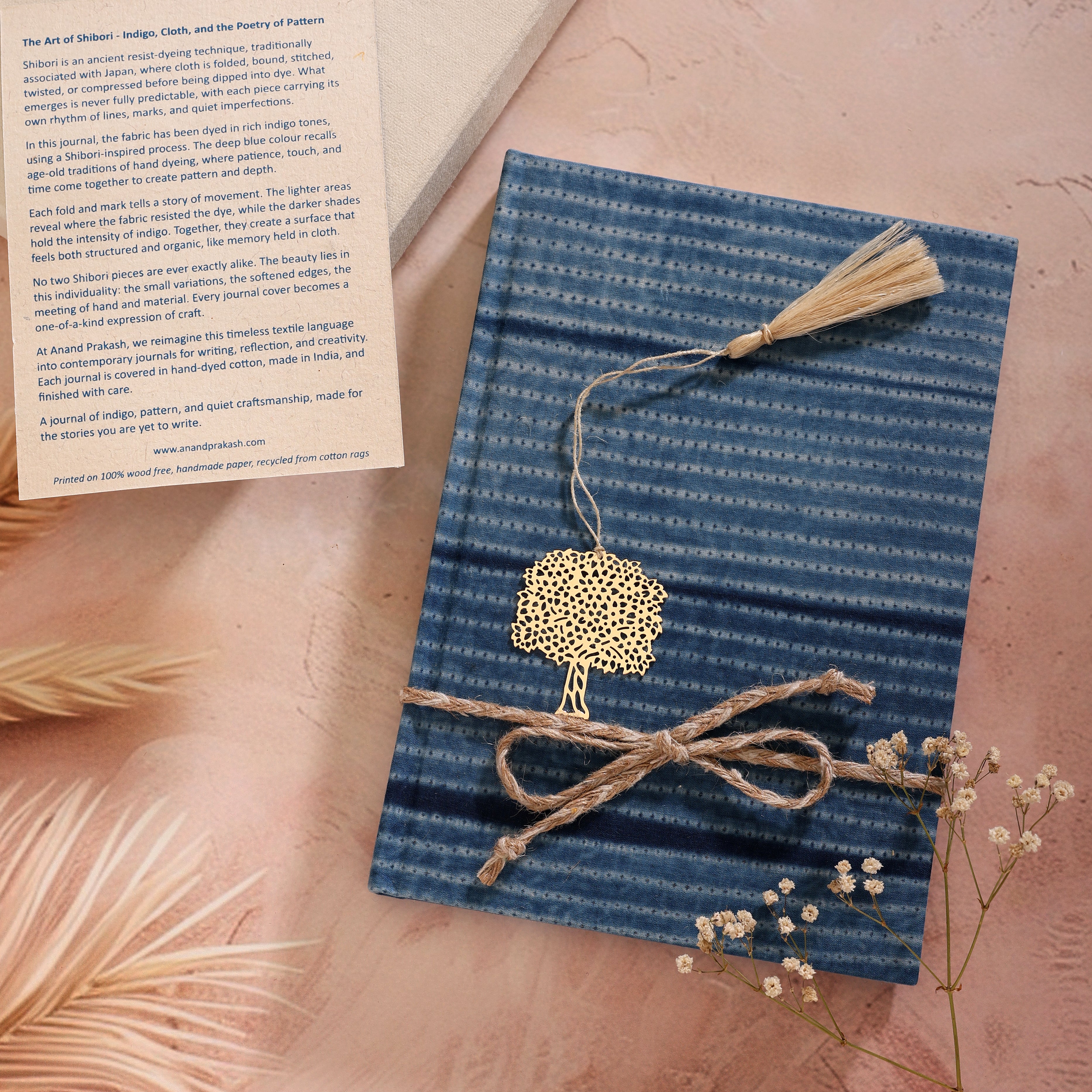 Shibori Indigo Journal - Gift Box