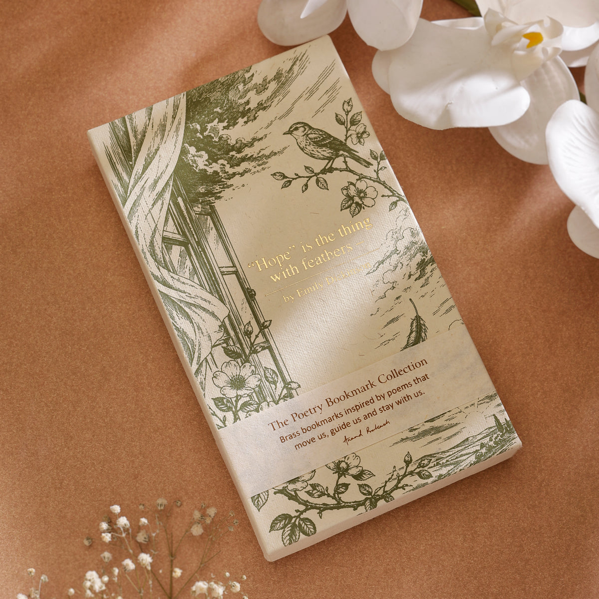 Hope Is The Thing With Feathers - Bookmark - Poetry Collection