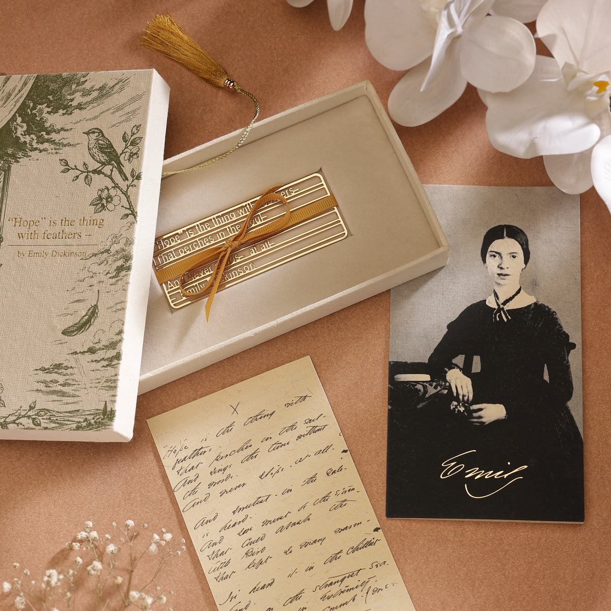 Hope Is The Thing With Feathers - Bookmark - Poetry Collection