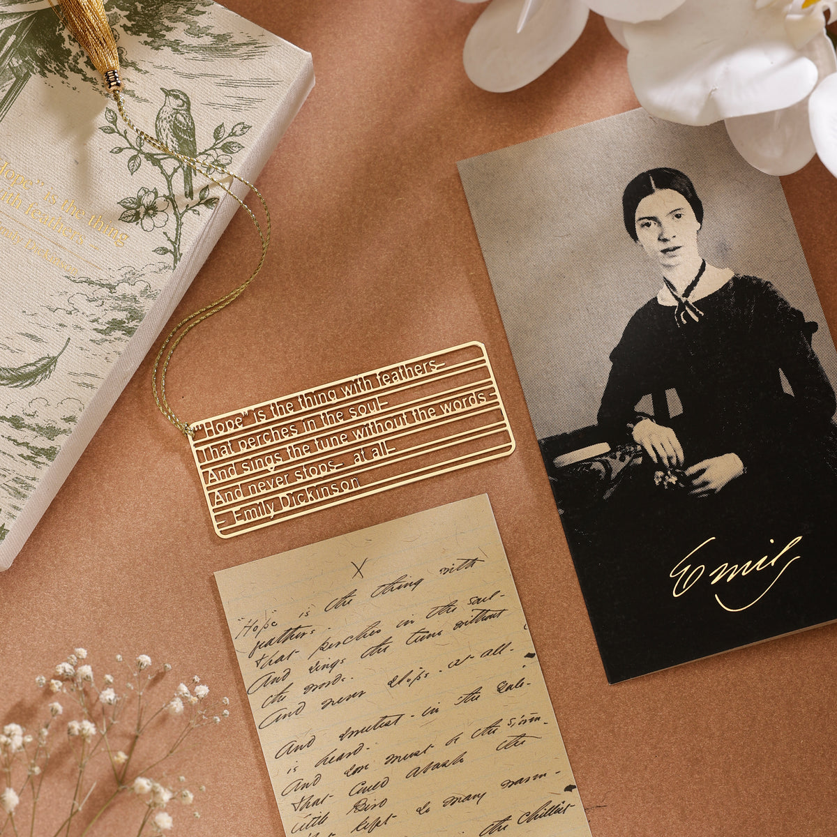 Hope Is The Thing With Feathers - Bookmark - Poetry Collection