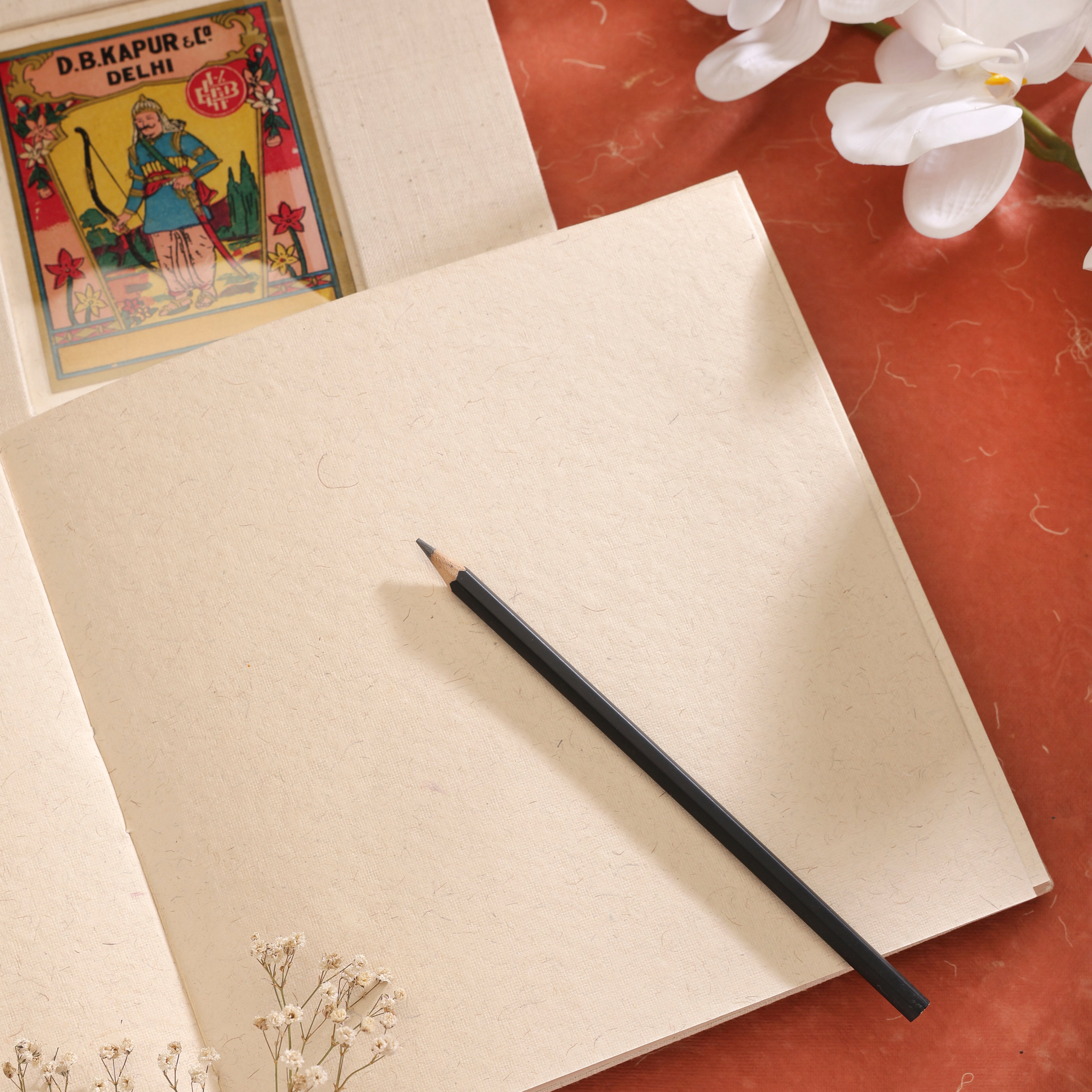 Art Journal - Vintage DB Kapoor Co Label