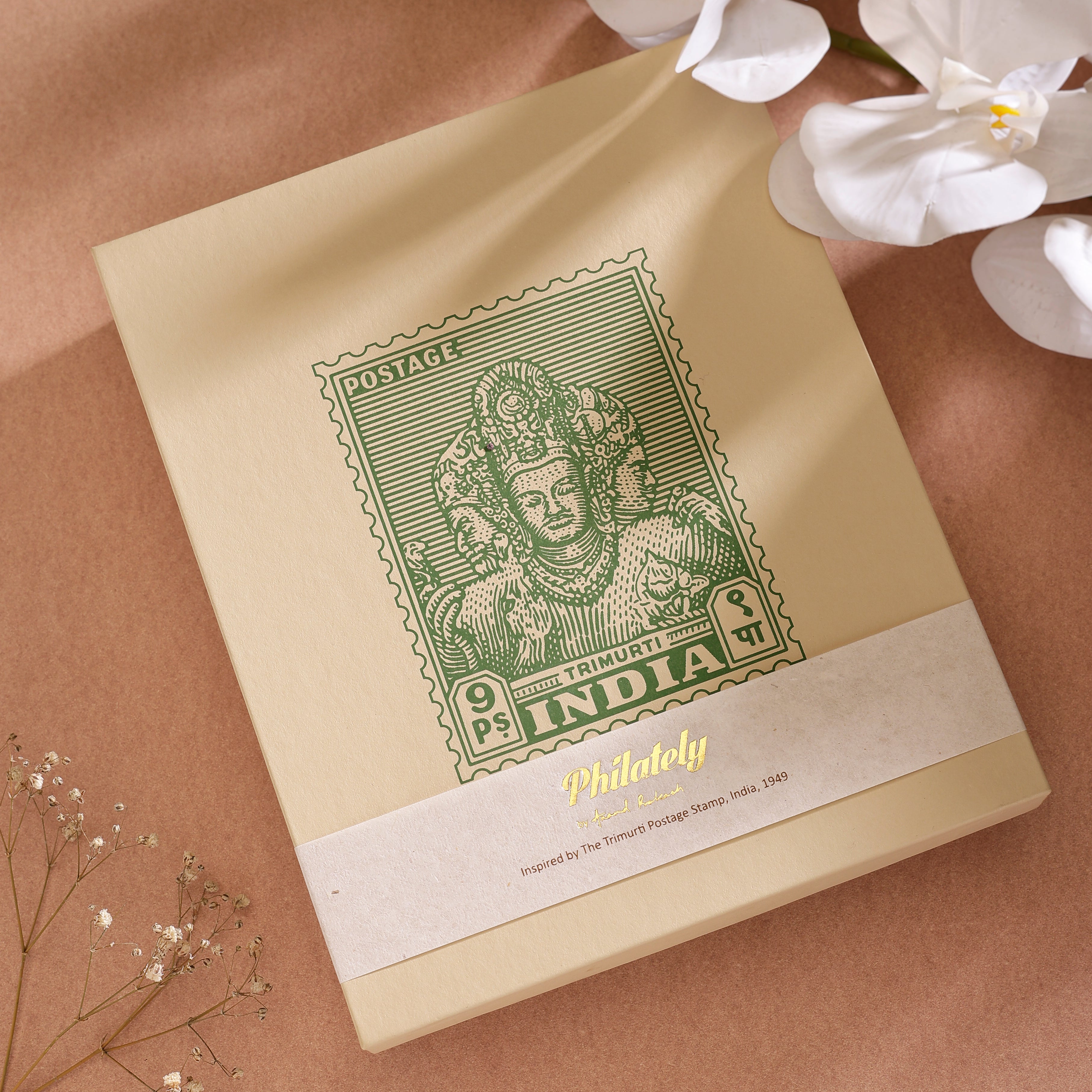 The Philately Gift Set - Trimurti - Journal & Bookmark
