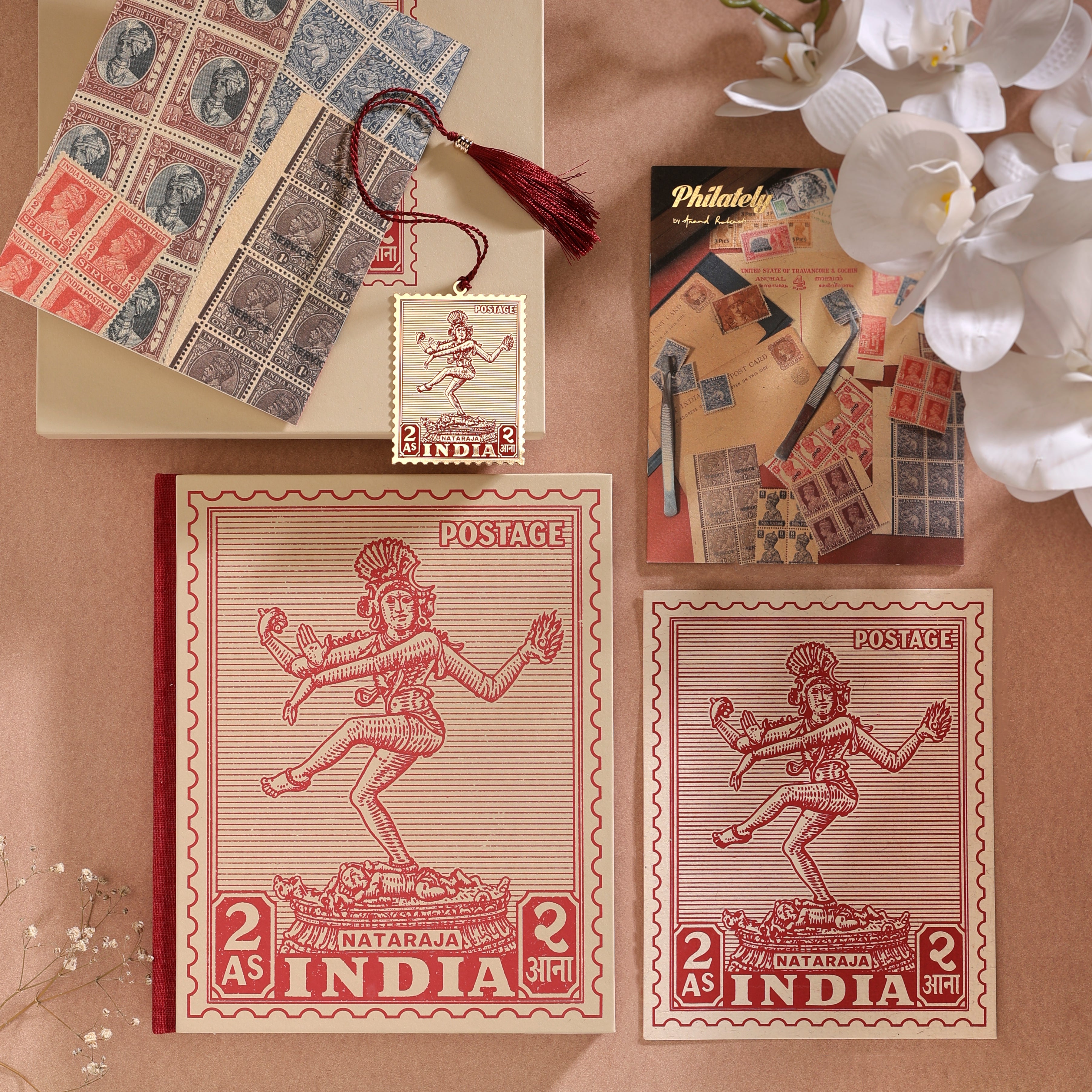 The Philately Gift Set - Nataraja - Journal & Bookmark