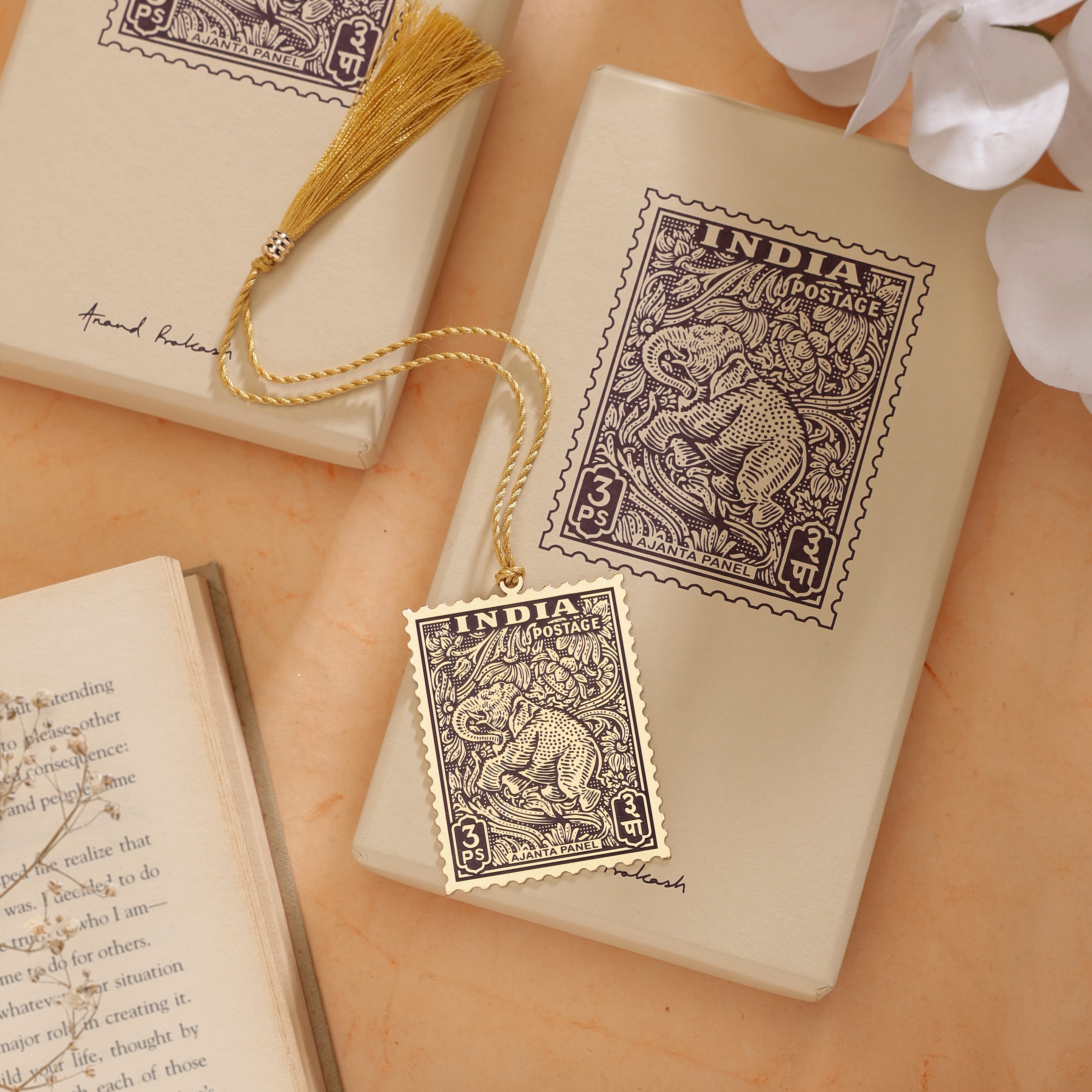 The Philately Bookmark: Ajanta Panel