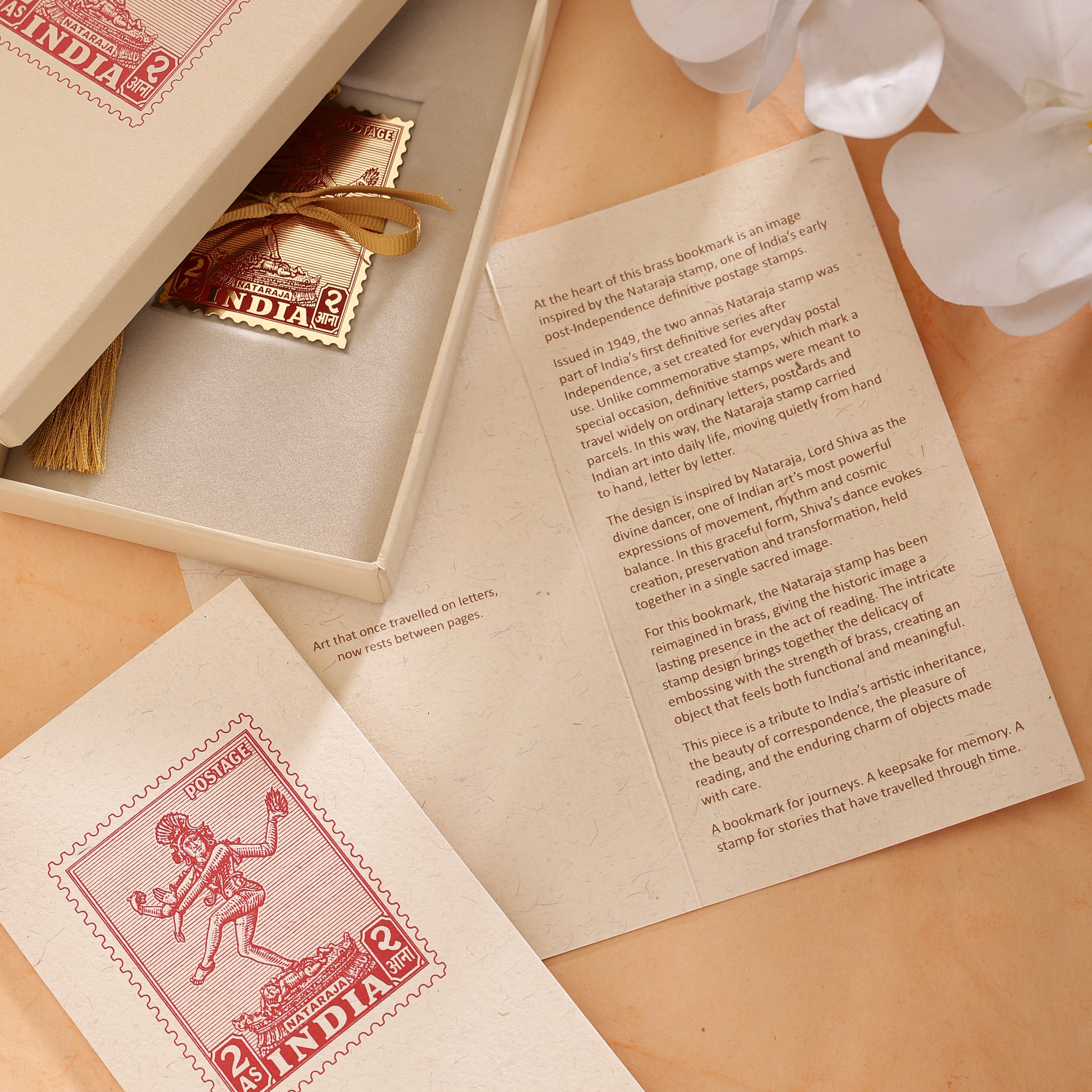The Philately Bookmark - Nataraja