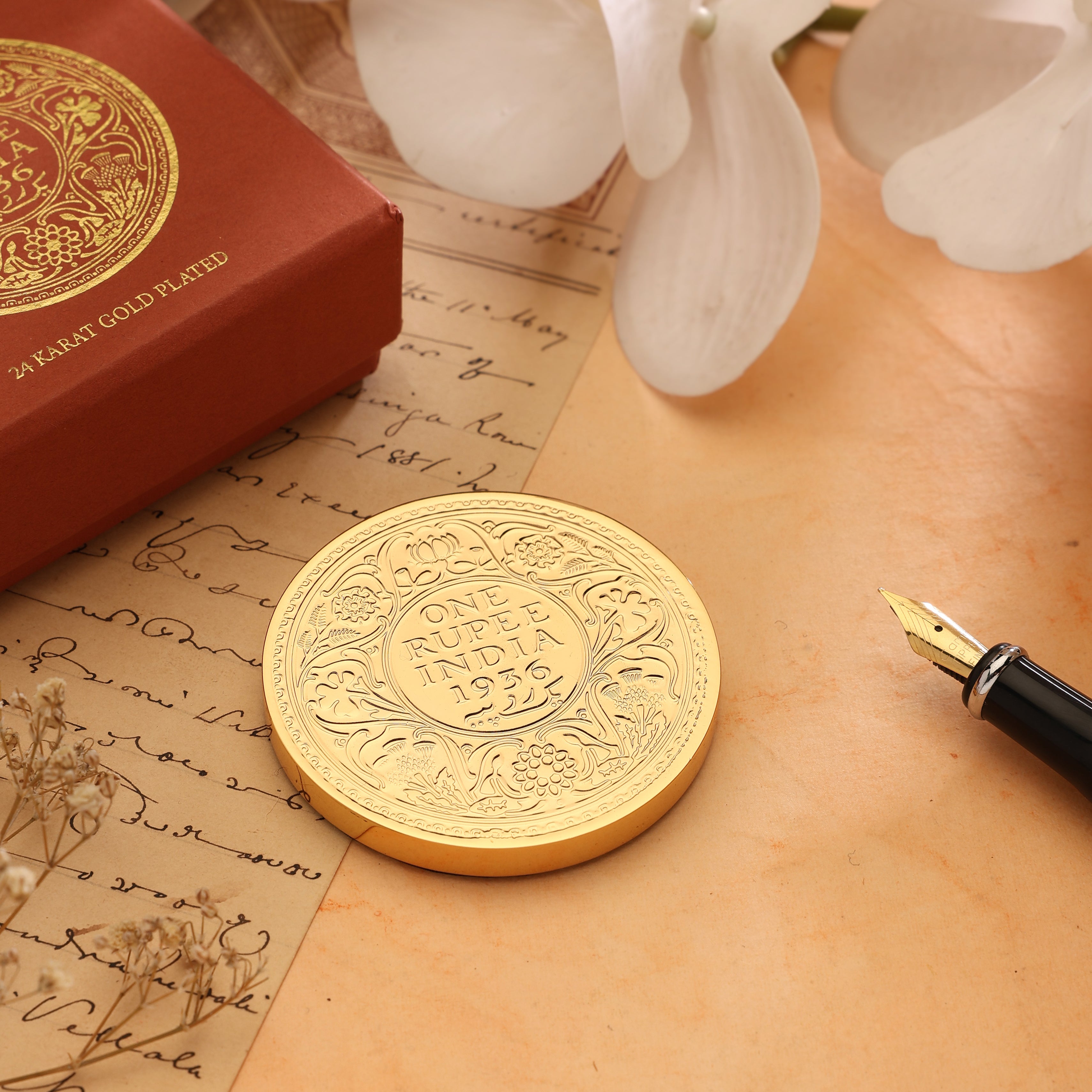 Paperweight One Rupee