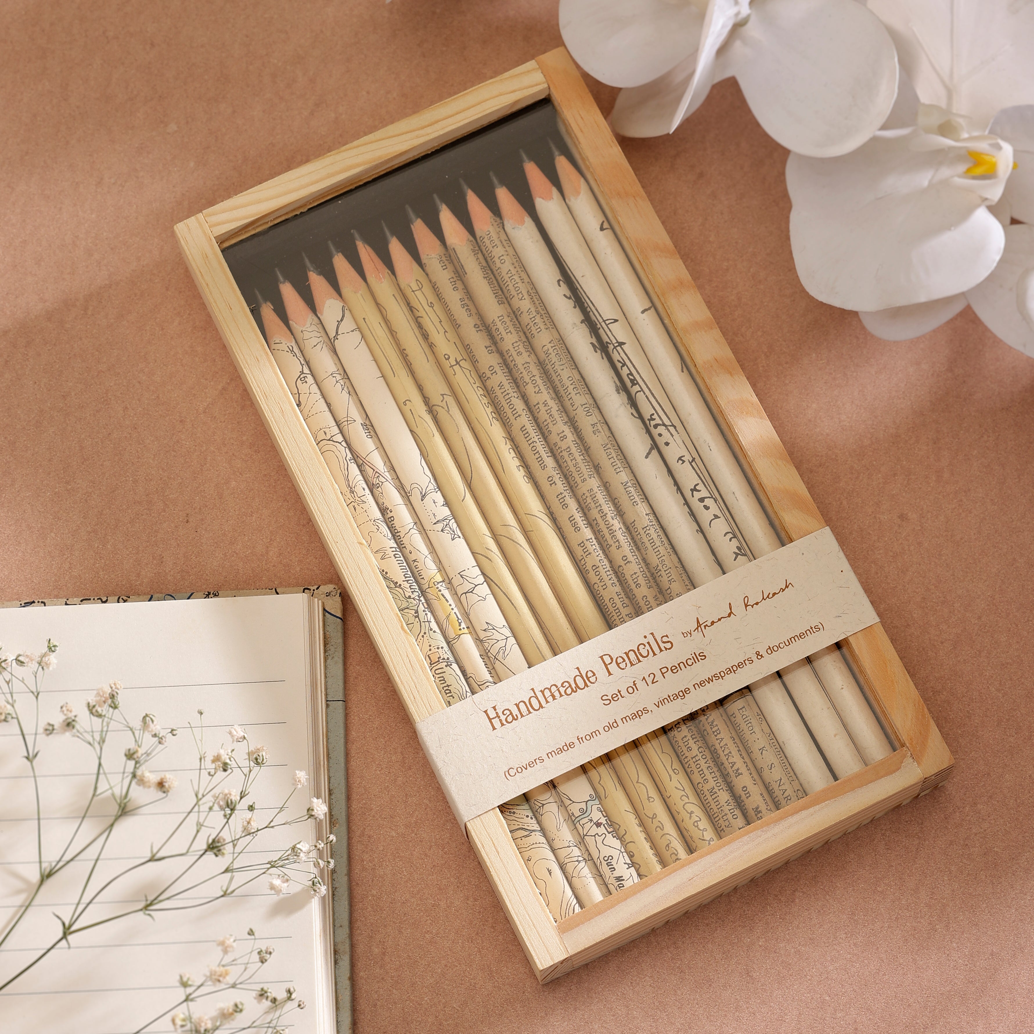Pencils - Maps Box of 12