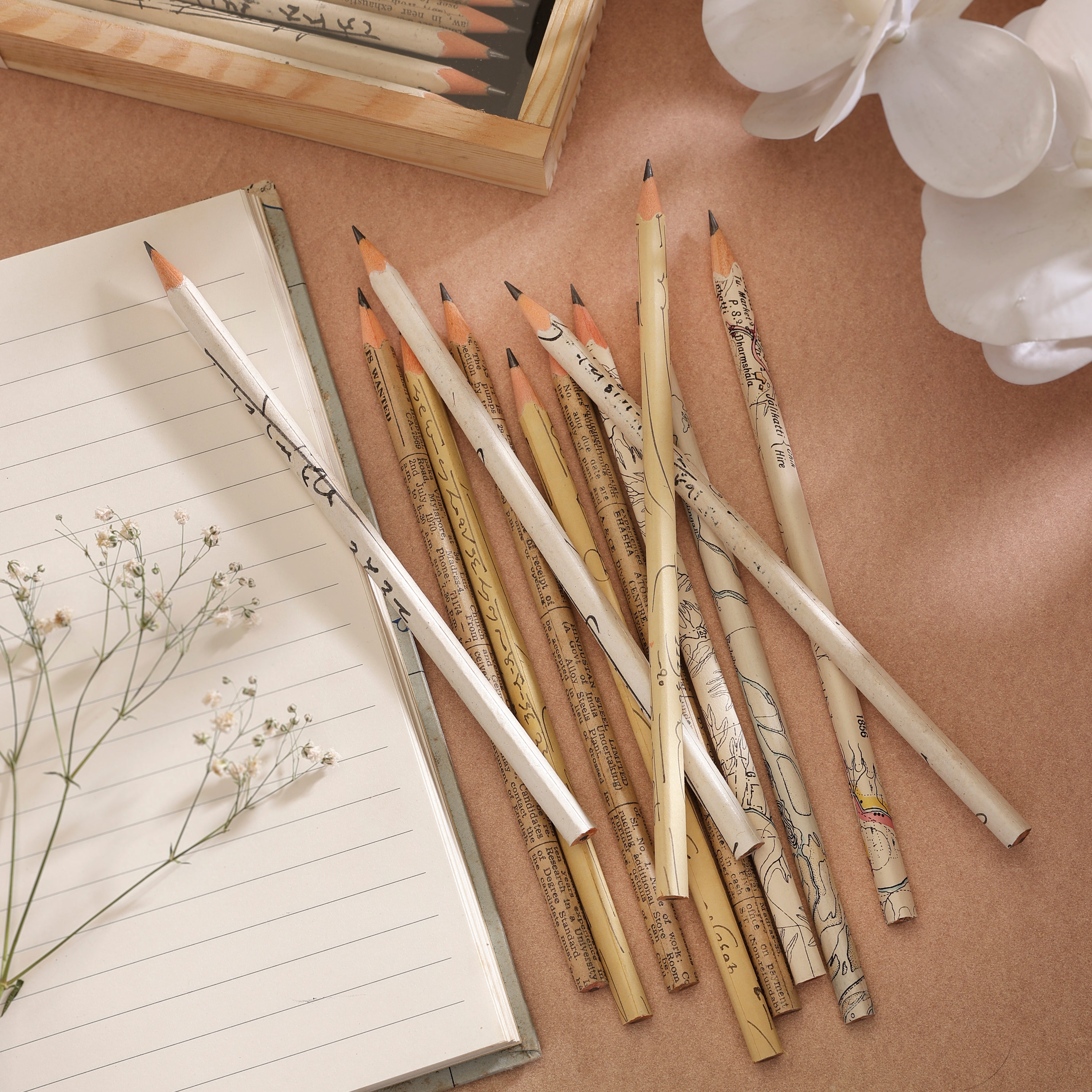 Pencils - Maps Box of 12