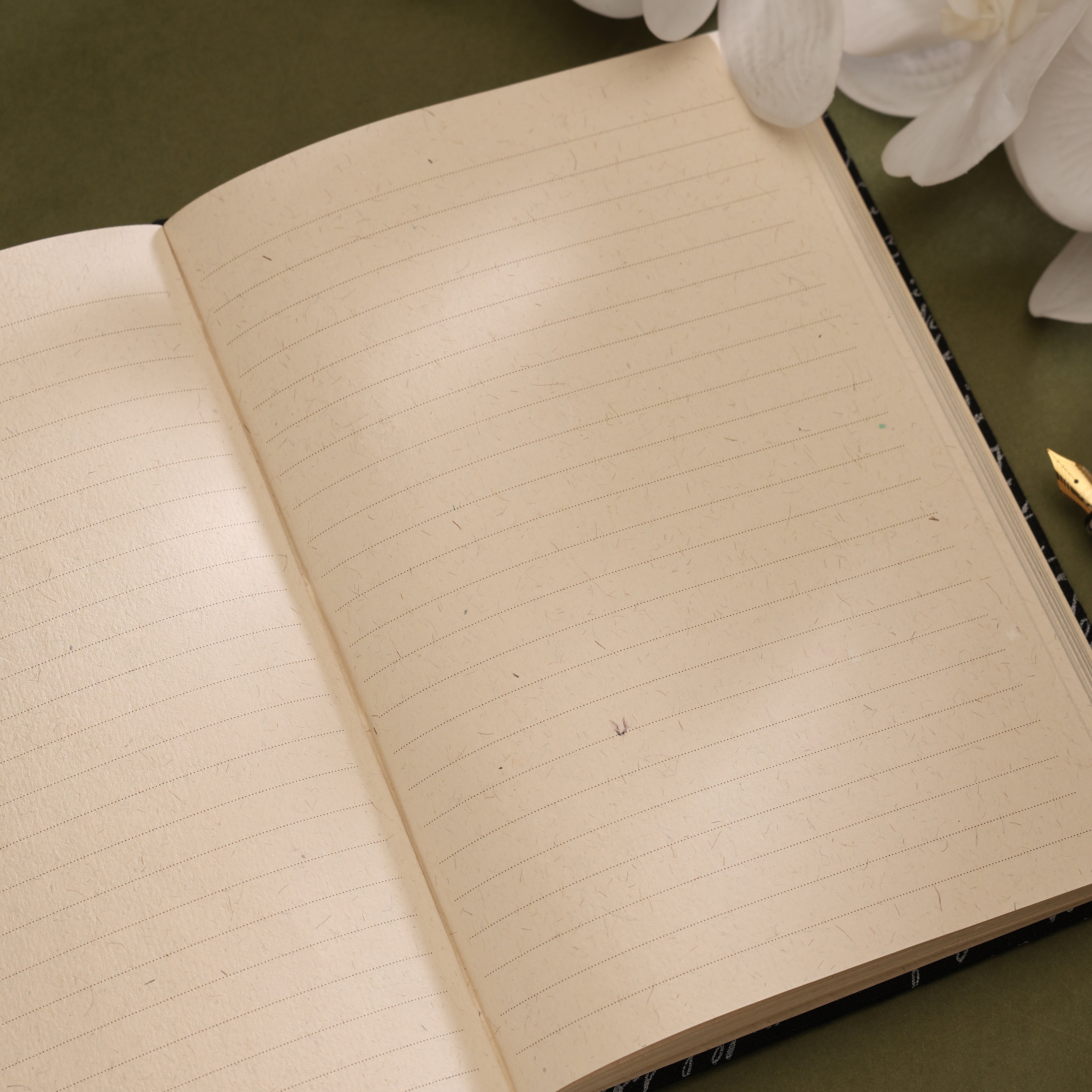 Scriptum Inkwell - Hardbound Journal with Ruled Recycled Paper