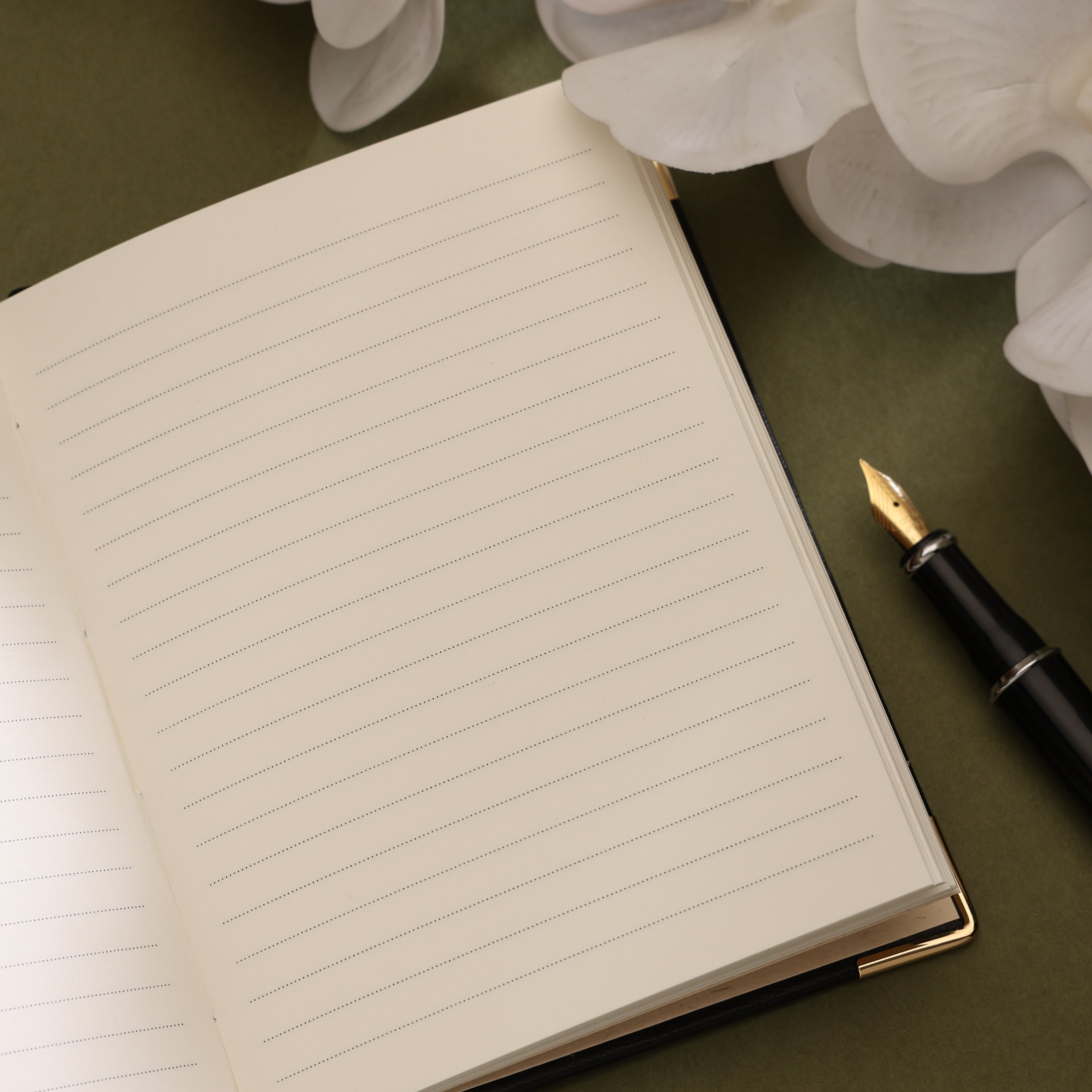 Gift Set - Eterna Leather Journal & Brass Bookmark