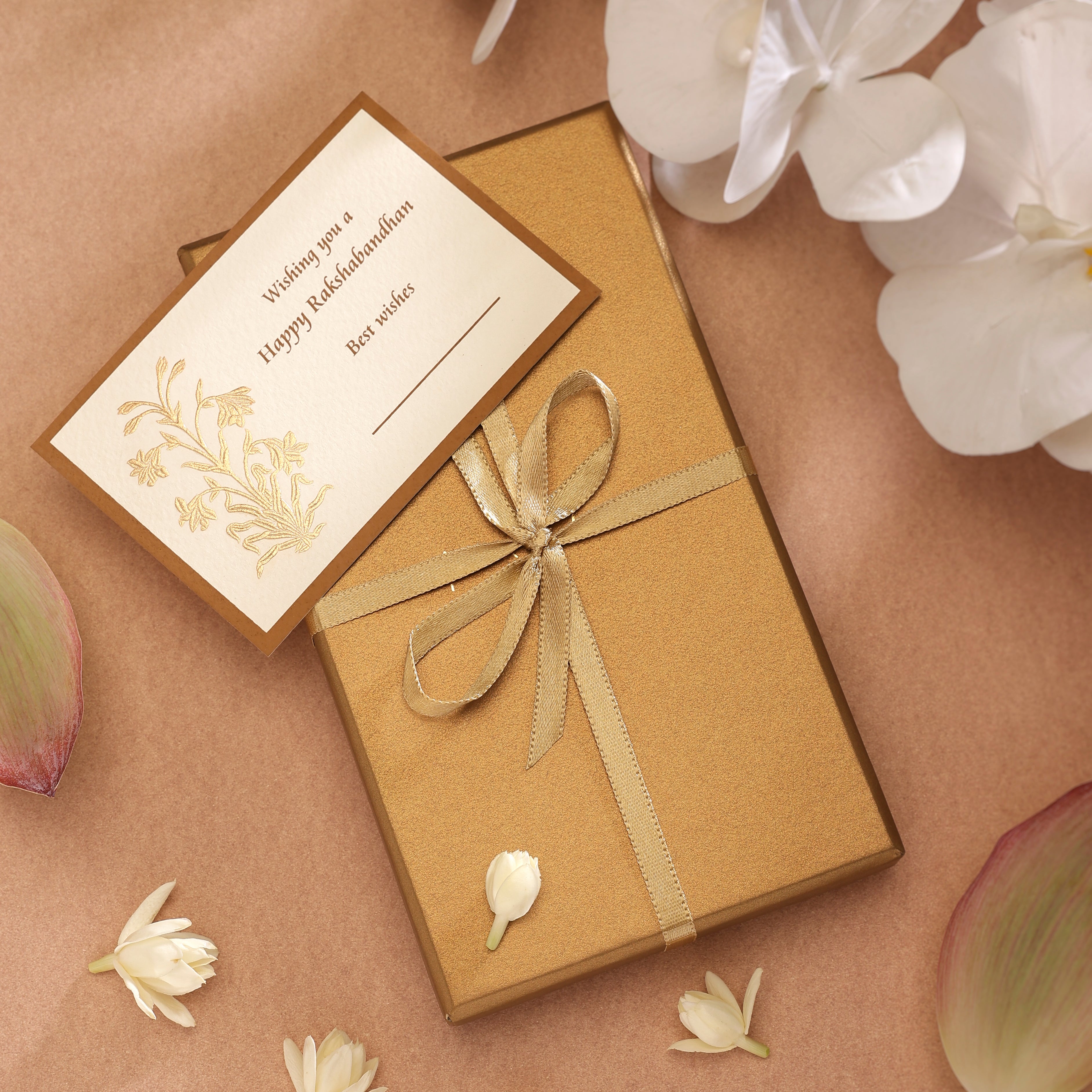 Rakhi Gift Box - Bookmark Amer Mesh
