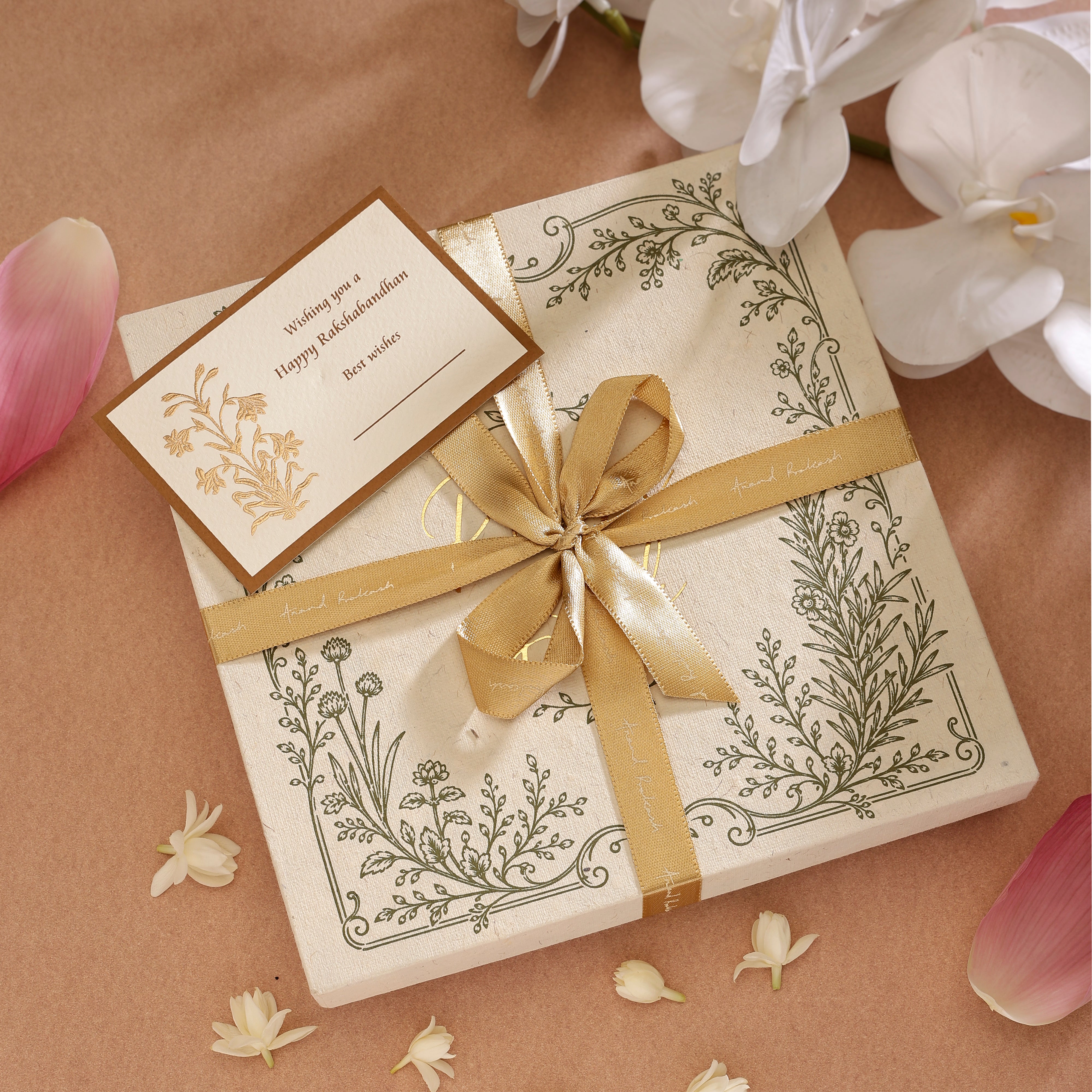 Rakhi Gift Box - A Garden for the Kitchen Recipe Book & Lumba