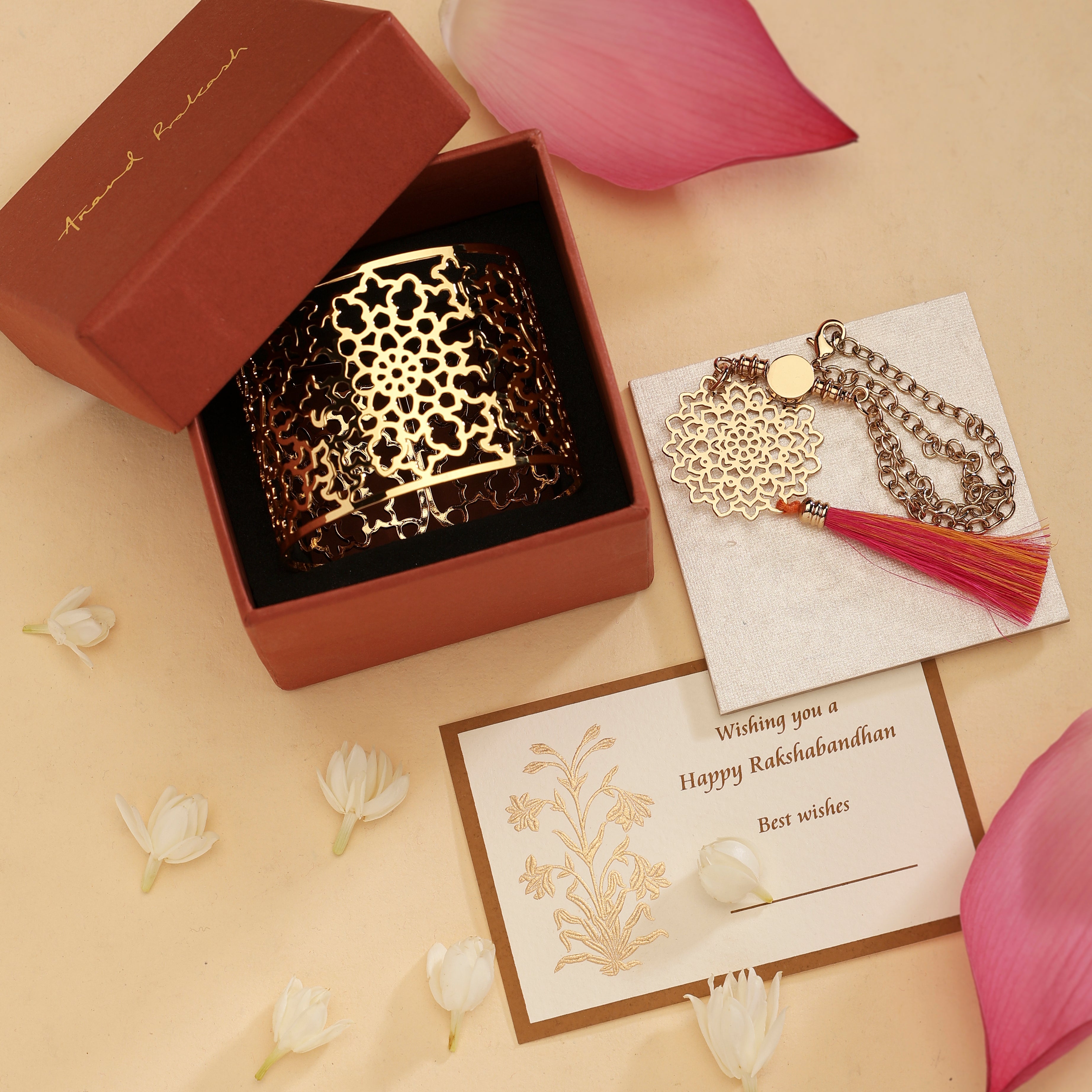 Rakhi Gift Box - Bangle Amer & Rakhi Lumba
