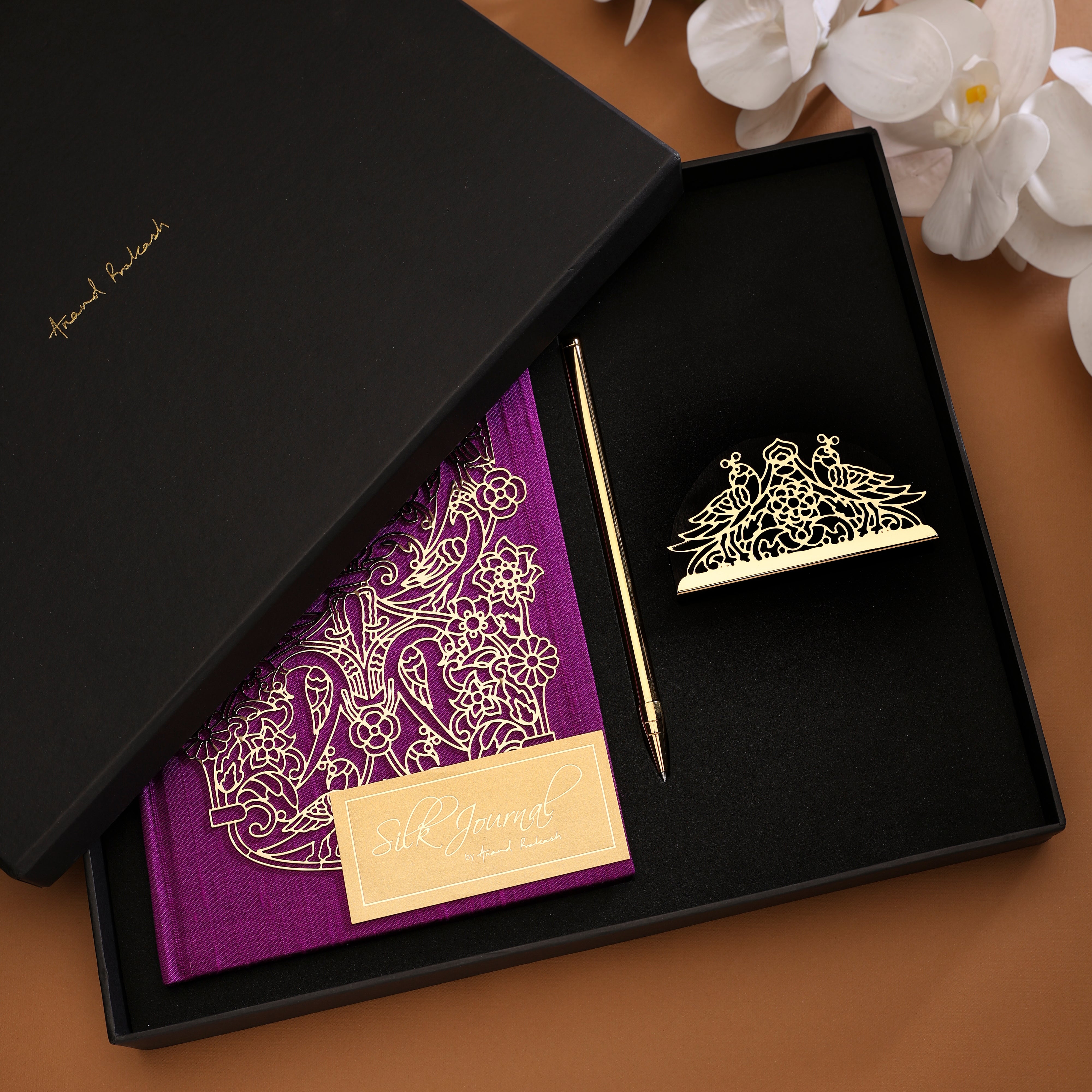 Peacock Symphony Luxe Gift Set - Goldplated