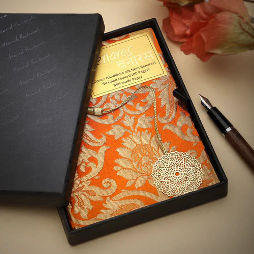 Journal Silk Benares Small