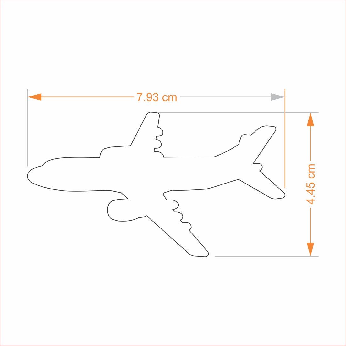 Bookmark Aeroplane