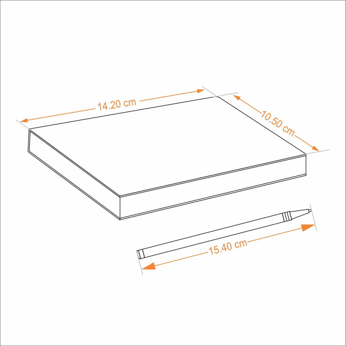 Journal Silk Box with GP Pen