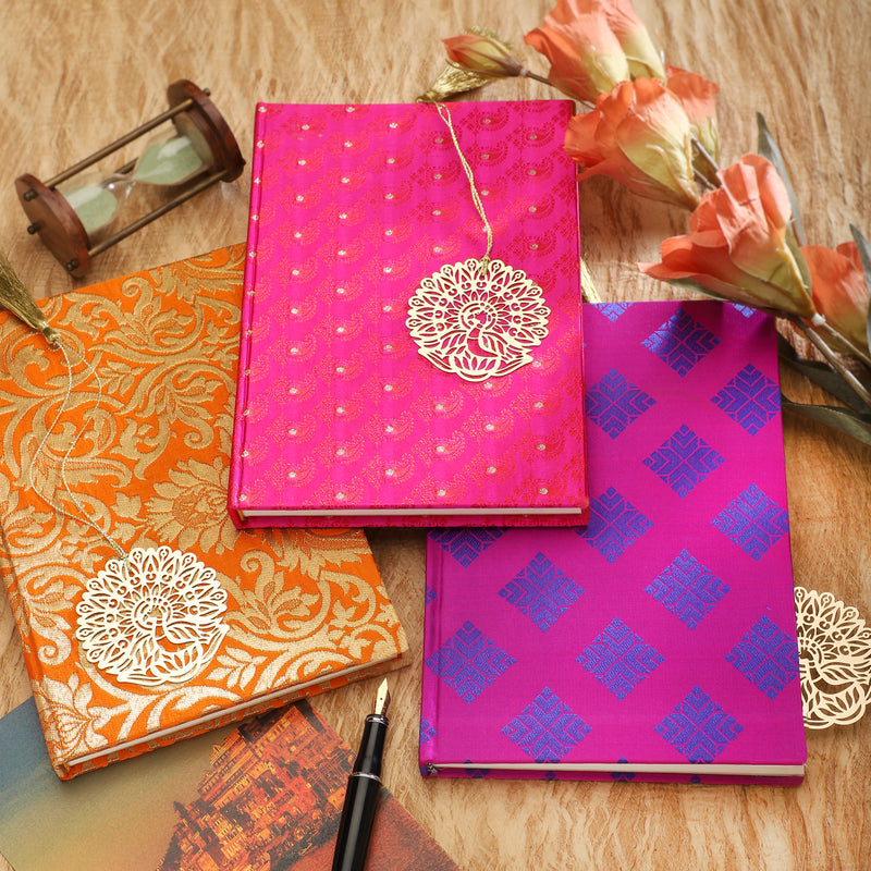 Journal Silk Benares Large