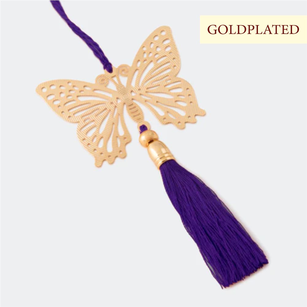 Car Hanging - Butterfly Goldplated