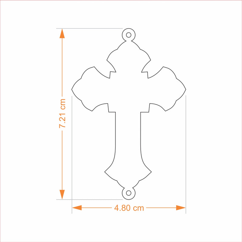 Car Hanging - Cross